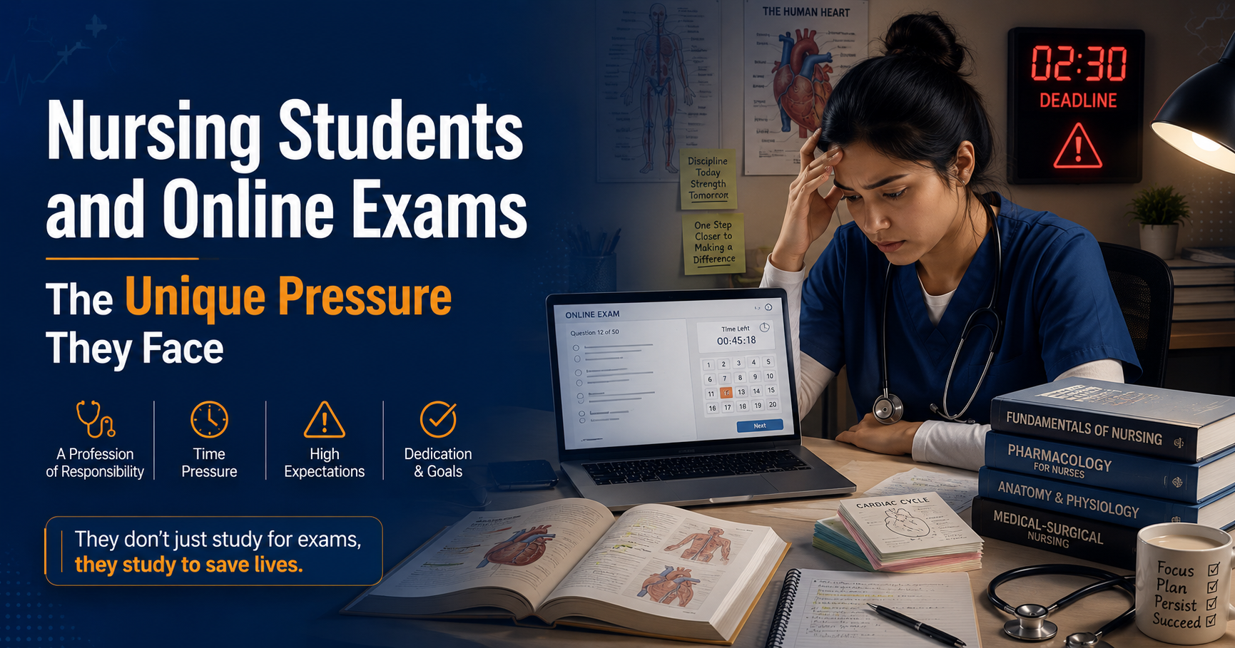 Nursing Students and Online Exams: Unique Pressures