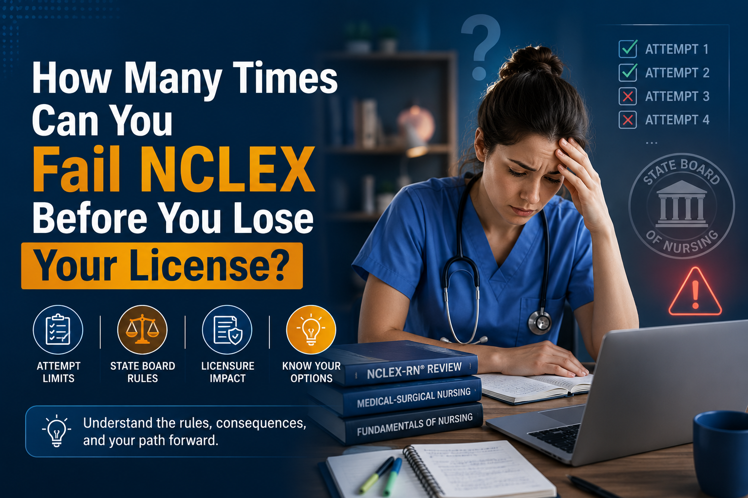 How Many Times Can You Fail NCLEX Before Losing License?